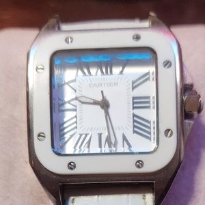 CARTIER Santos 100 watch